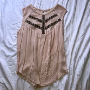 Champagne pink tank top!